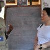 Assistant Secretary-General Catherine Bragg (right) on a visit to the DRC in June 2011