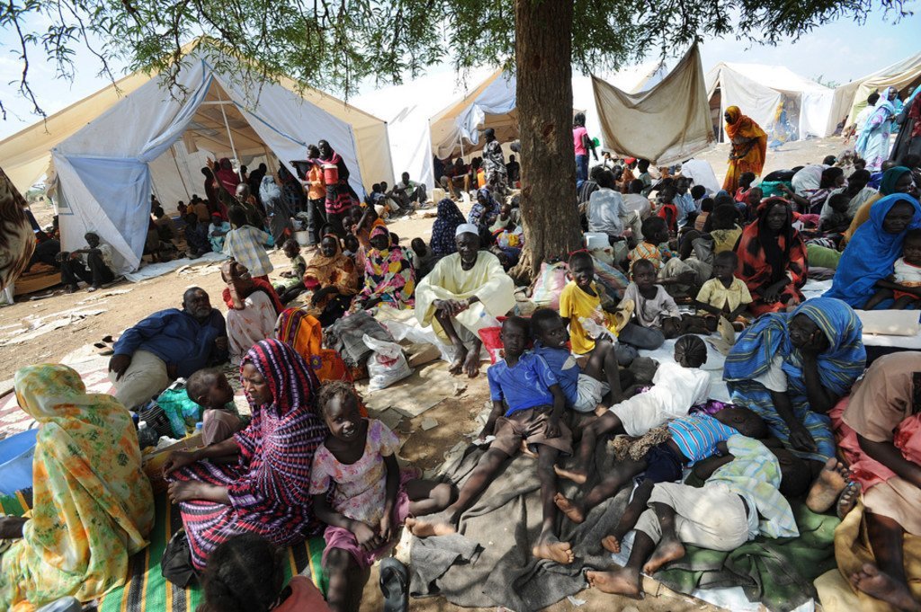 Des milliers de personnes déplacées par le conflit dans la région du Kordofan ont trouvé refuge dans une zone sécurisée par l'ONU (photo d'archive).