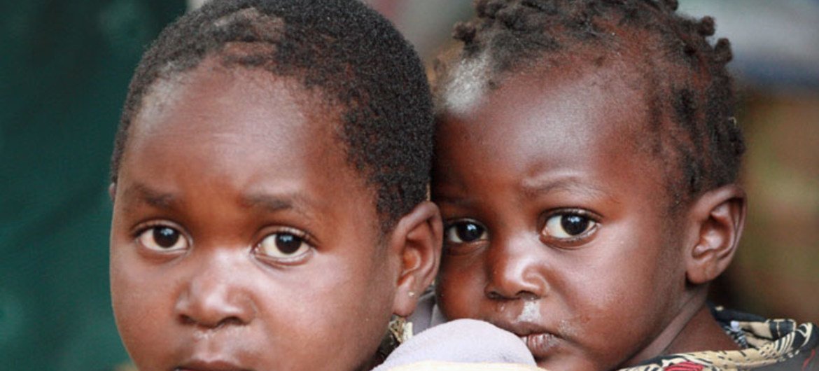 Des enfants de la Corne de l'Afrique.
