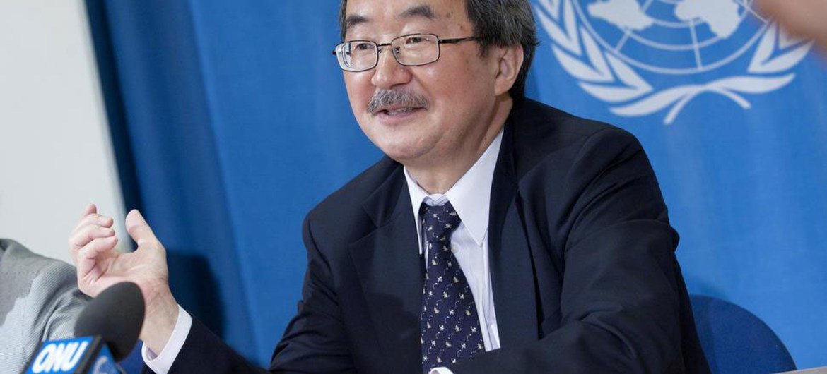 Under-Secretary-General Kiyo Akasaka.