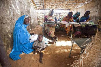 A view inside Abu Shouk IDP Camp’s Women Centre, in North Darfur, Sudan