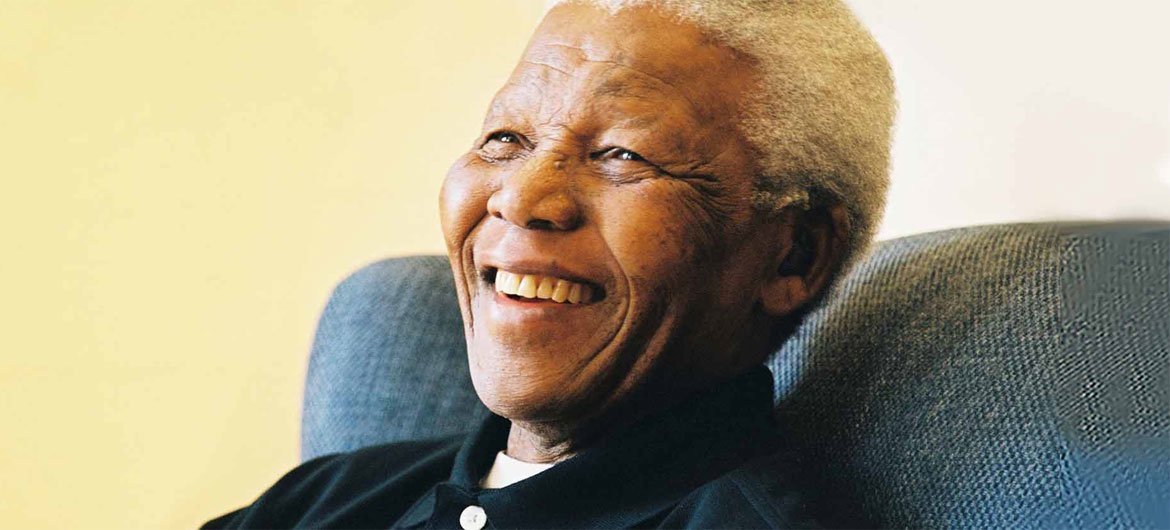 Nelson Mandela en février 2005.