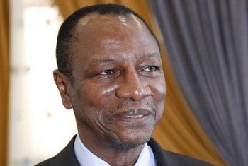 Le président de Guinée, Alpha Condé.