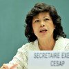 La Secrétaire exécutive de la Commission économique et sociale des Nations Unies pour l'Asie et le Pacifique (CESAP), Noeleen Heyzer.