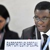 Chaloka Beyani, Special Rapporteur on the human rights of internally displaced persons.