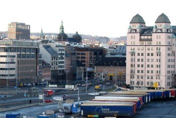 A section of Oslo, Norway.