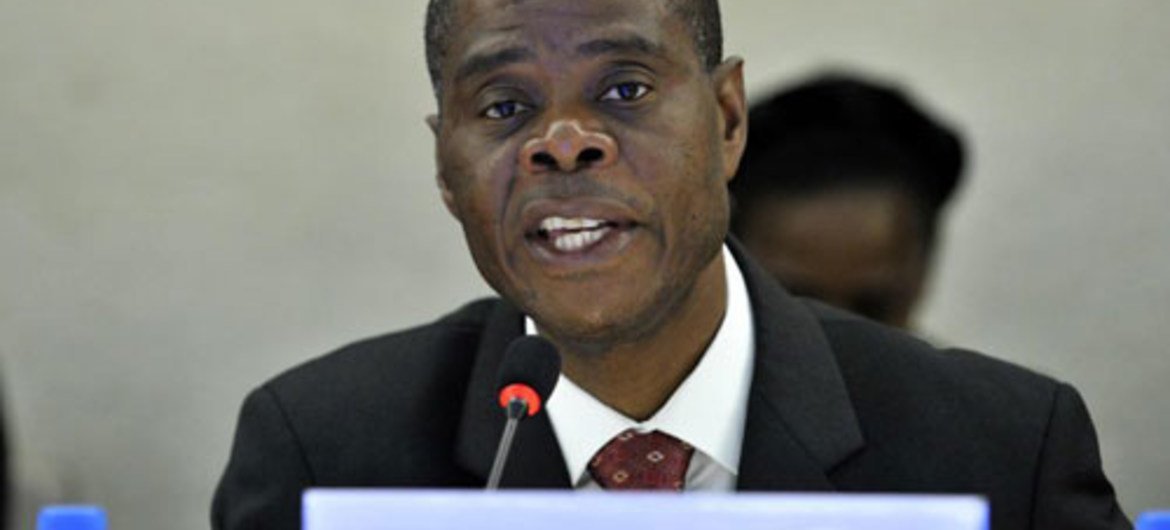 ECOSOC President Lazarous Kapambwe