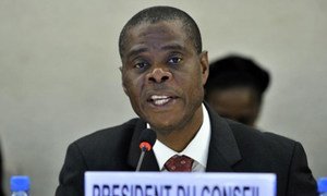 ECOSOC President Lazarous Kapambwe