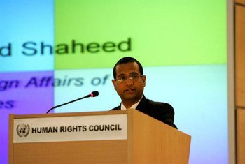 Le Rapporteur spécial de l'ONU sur la situation des droits de l'homme en Iran, Ahmed Shaheed.
