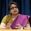 Radhika Coomaraswamy, Special Representative to the Secretary-General for Children and Armed Conflict.