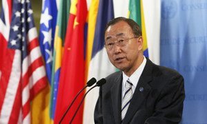 Secretary-General Ban Ki-moon.
