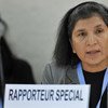 Rashida Manjoo, Special Rapporteur on violence against women.