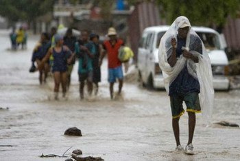 L'ouragan Irene a entraîné de fortes pluies en Haïti