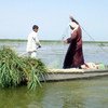 Des pêcheurs dans les marais iraquiens.