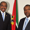 UNAIDS Executive Director Michel Sidibé with Prime Minister of Mozambique, H.E. Aires Aly Bonifáciox