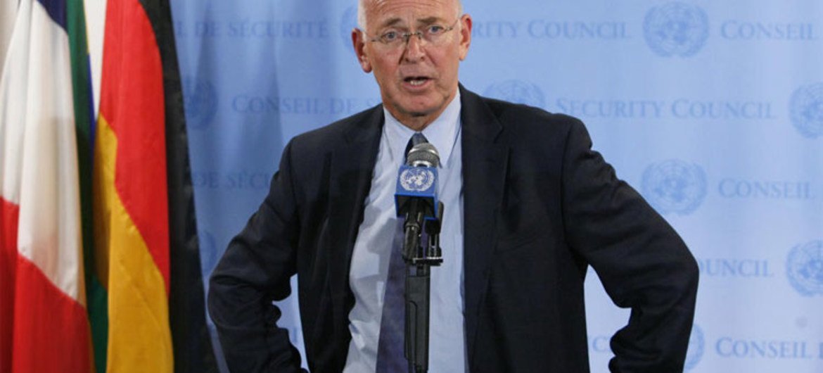 Ian Martin est Représentant spécial de l'ONU pour la Libye.