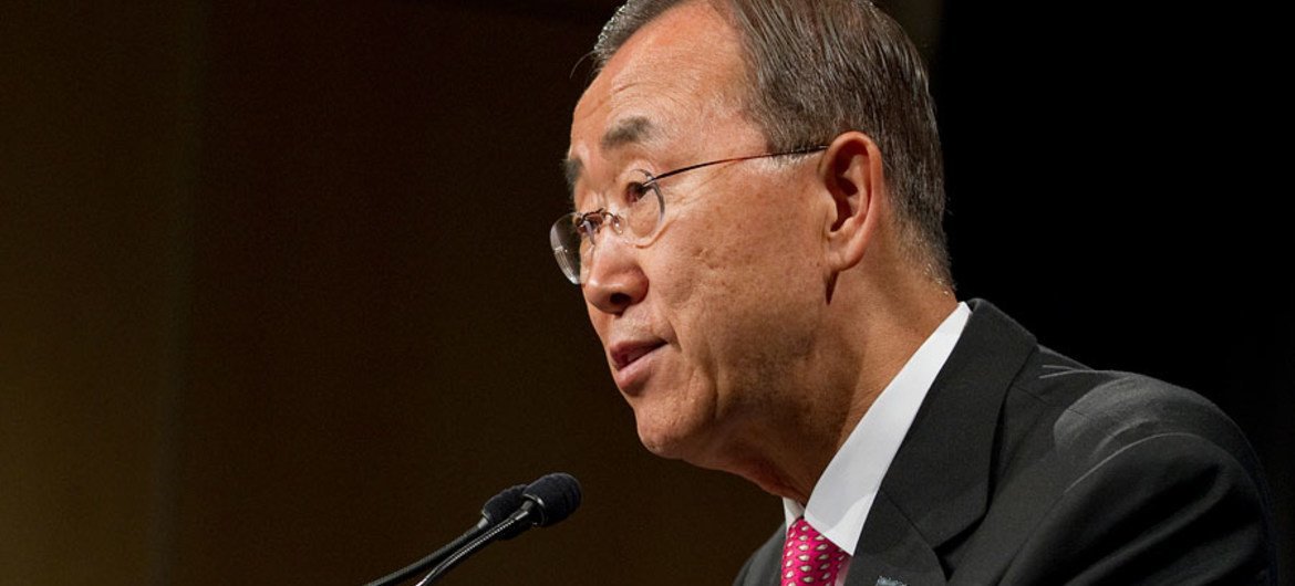 Secretary-General Ban Ki-moon speaks in New Zealand