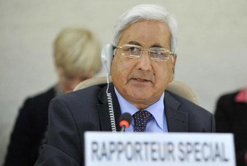 Kishore Singh, relator especial de la ONU sobre el Derecho a la Educación.  Foto: ONU- Ginebra