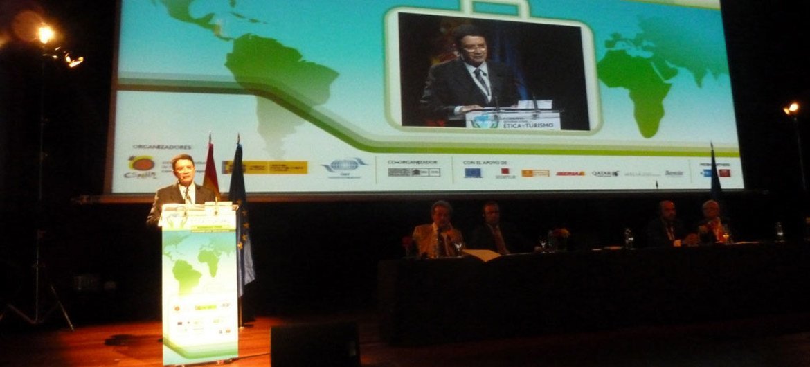 UNWTO Secretary-General, Taleb Rifai, opens the first International Congress on Ethics and Tourism