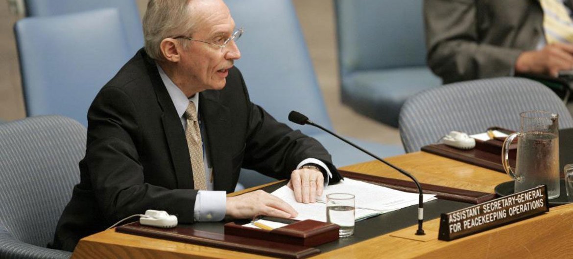 Assistant Secretary-General for Peacekeeping Operations Edmond Mulet.