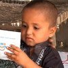 Flood-affected people have received from WFP specialised nutritious food for children such as Wawa Mum, a chick-pea paste made in Pakistan