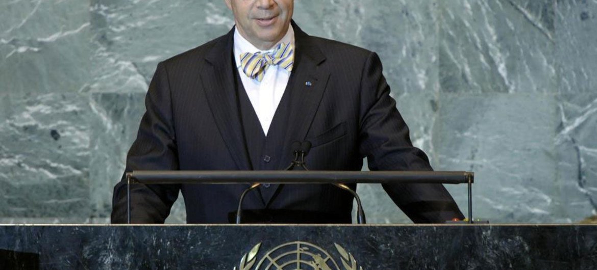 President Toomas Hendrik Ilves of Estonia