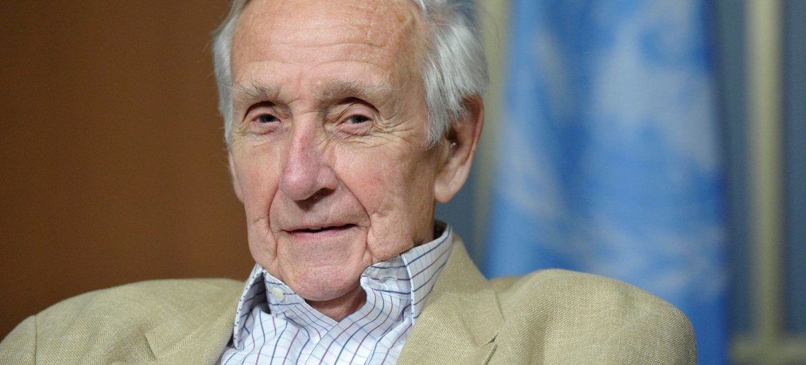 Brian Urquhart, one of the first employees of the United Nations, served under a range of Secretaries-General in various roles culminating in his appointment as the Under-Secretary-General for Political Affairs.