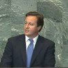 Le Premier ministre David Cameron du Royaume-Uni.