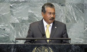 President of Palau Johnson Toribiong