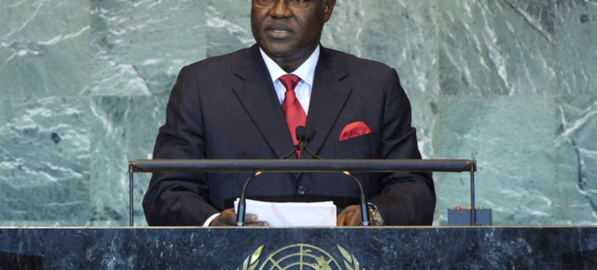 President Ernest Bai Koroma of the Republic of Sierra Leone
