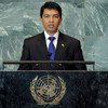 Andry Nirina Rajoelina, President of the High Authority of the Transition of Madagascar