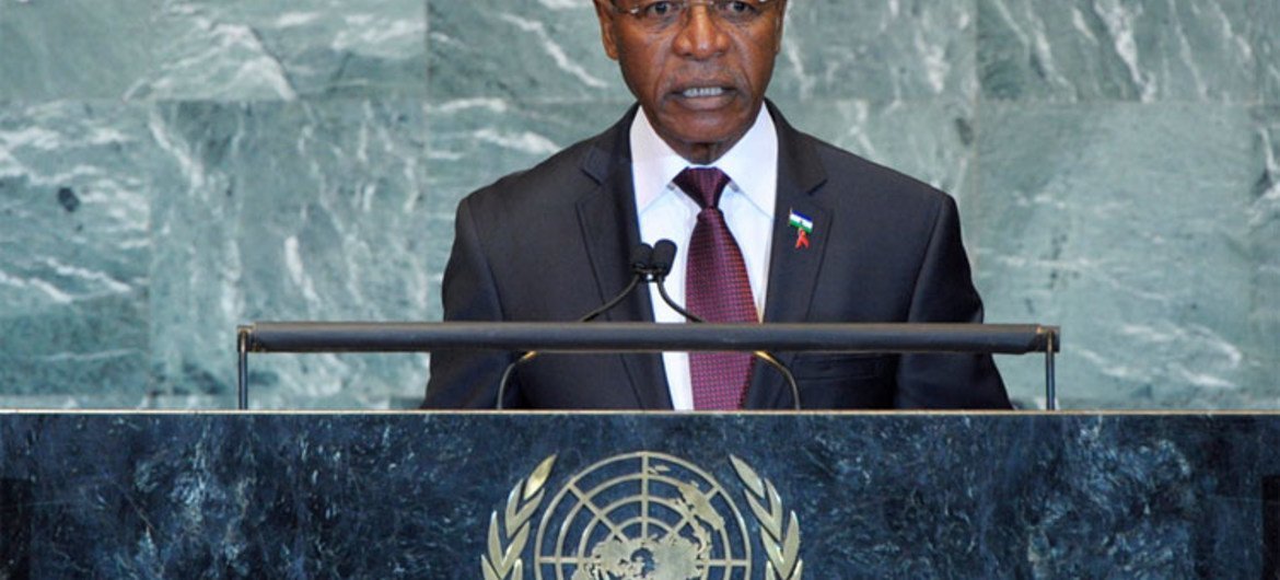 Prime Minister Pakalitha Bethuel Mosisili of the Kingdom of Lesotho