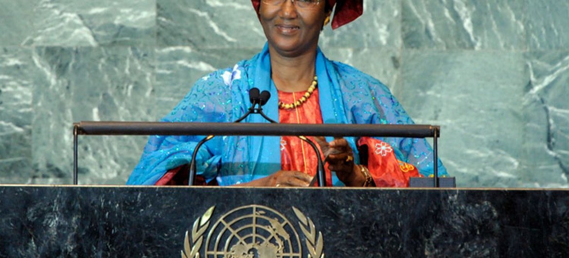 La Première ministre du Mali, Cissé Mariam Kaïdama Sidibé.