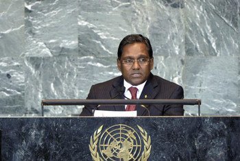 Vice-President Mohamed Waheed of the Maldives