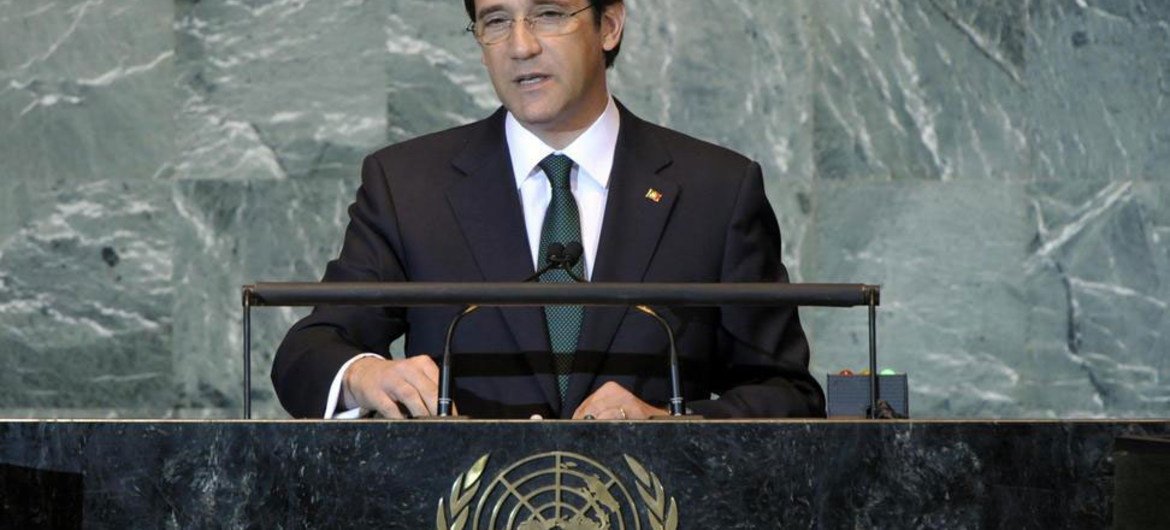 Prime Minister Pedro Passos Coelho of Portugal