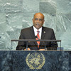 Foreign Minister Surujrattan Rambachan of Trinidad and Tobago
