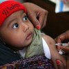 UNICEF and GAVI are providing vaccines as well as vitamin A supplements for children under five, to boost their immune systems