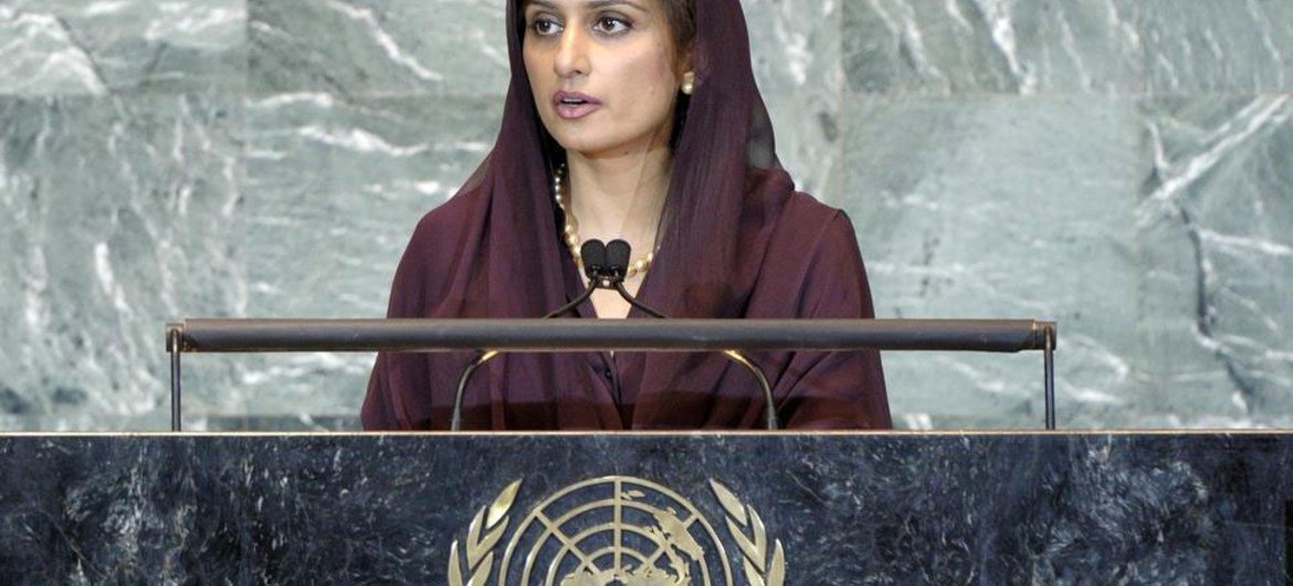La Ministre pakistanaise des affaires étrangères, Rabbani Khar.