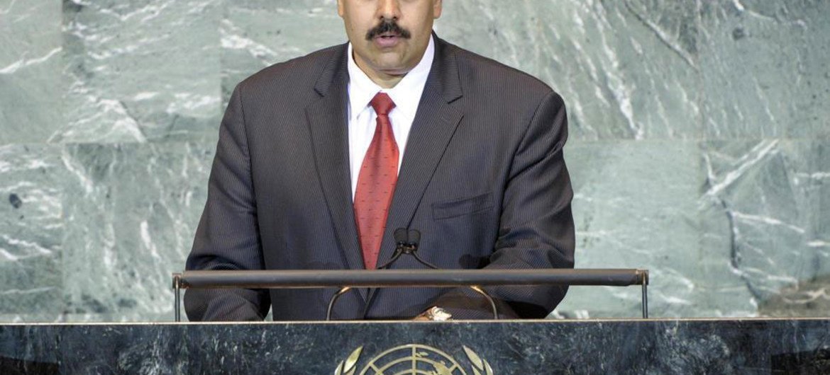 Foreign Minister Nicolás Maduros Moros of Venezuela