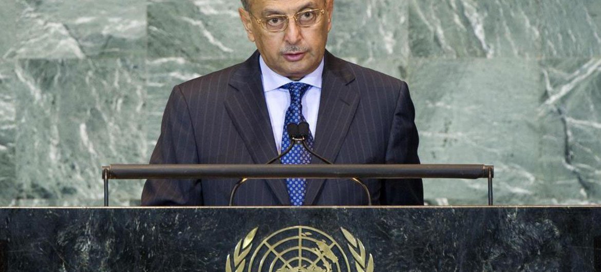 Foreign Minister Abubakr A. Al-Qirbi of Yemen