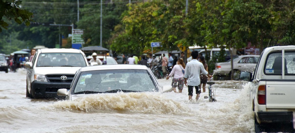Millions of people have been affected by floods ravaging many countries in Asia