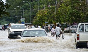 Millions of people have been affected by floods ravaging many countries in Asia