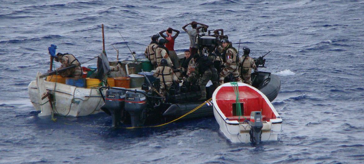 Des pirates appréhendés dans le golfe de Guinée.