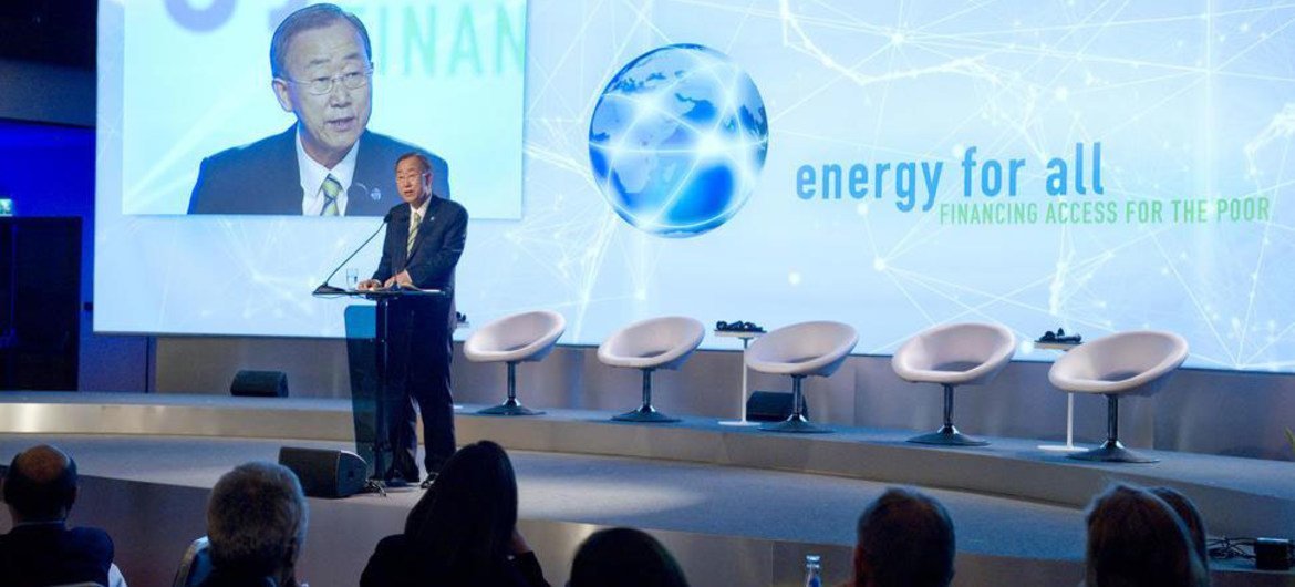 Secretary-General Ban Ki-moon addresses “Energy for All” Conference in Oslo, Norway