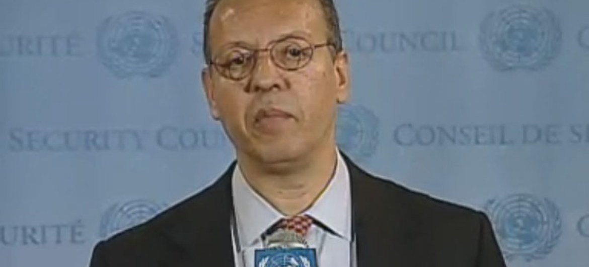 Le Conseiller spécial de l'ONU sur le Yémen, Jamal Benomar.