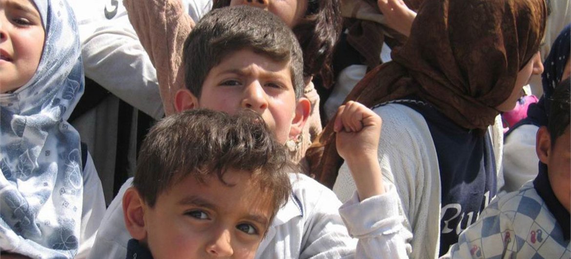 Des enfants en Iraq.