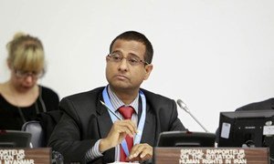 Le Rapporteur spécial sur la situation des droits de l'homme en Iran, Ahmed Shaheed.