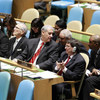 La délégation cubaine à l'Assemblée générale des Nations Unies.