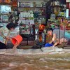 Unusually heavy rainfall in Thailand has left vast swathes of the country including the capital, Bangkok, inundated