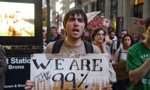 Young people have protested around the world for more jobs and equality